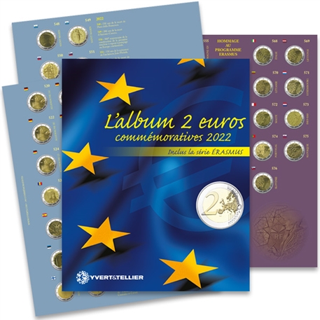 Classeur EURO (Vide) - Yvert et Tellier - Philatélie et Numismatique
