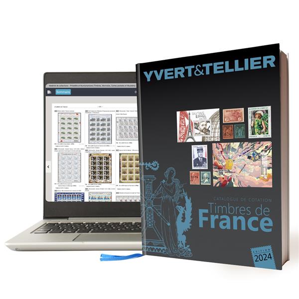 Yvert & Tellier Timbres de France 2024 - collectura