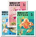n° 282/284  -  Selo Wallis e Futuna Correios