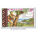 n° 33/37 -  Timbre Wallis et Futuna Poste aérienne