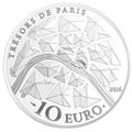 10 EUROS - ARGENT - FRANCE - INSTITUT DE FRANCE BE 2016