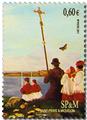 n° 1016/1021 (BF 18) -  Timbre Saint-Pierre et Miquelon Poste