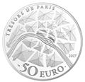 50 EUROS - ARGENT - FRANCE - ANGE DE LA BASTILLE BE 2017
