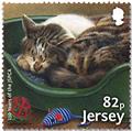 n° 2299/2306 - Timbre JERSEY Poste