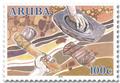 n° 1075/1078 - Timbre ARUBA Poste