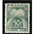 n° 88 - Timbre France Taxe
