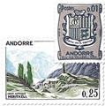 n° 153A/164 -  Selo Andorra Correios