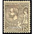 nr. 45 -  Stamp Monaco Mail