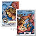 n° 2070/2071 -  Timbre Monaco Poste