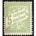 nr. 2 -  Stamp Monaco Revenue stamp
