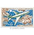 n.o 144 -  Sello Nueva Caledonia Correo aéreo