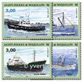 n° 632/635 (BF 5) - Timbre Saint-Pierre et Miquelon Poste