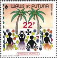 n° 388 -  Timbre Wallis et Futuna Poste