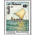 n.o 404 -  Sello Wallis y Futuna Correos