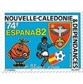 n.o 225 -  Sello Nueva Caledonia Correo aéreo