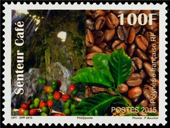 n°  1087  - Selo Polinésia Francesa Correio