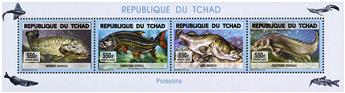 n° 1723 - Timbre TCHAD Poste