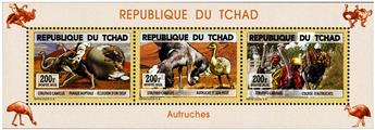 n° 1739 - Timbre TCHAD Poste