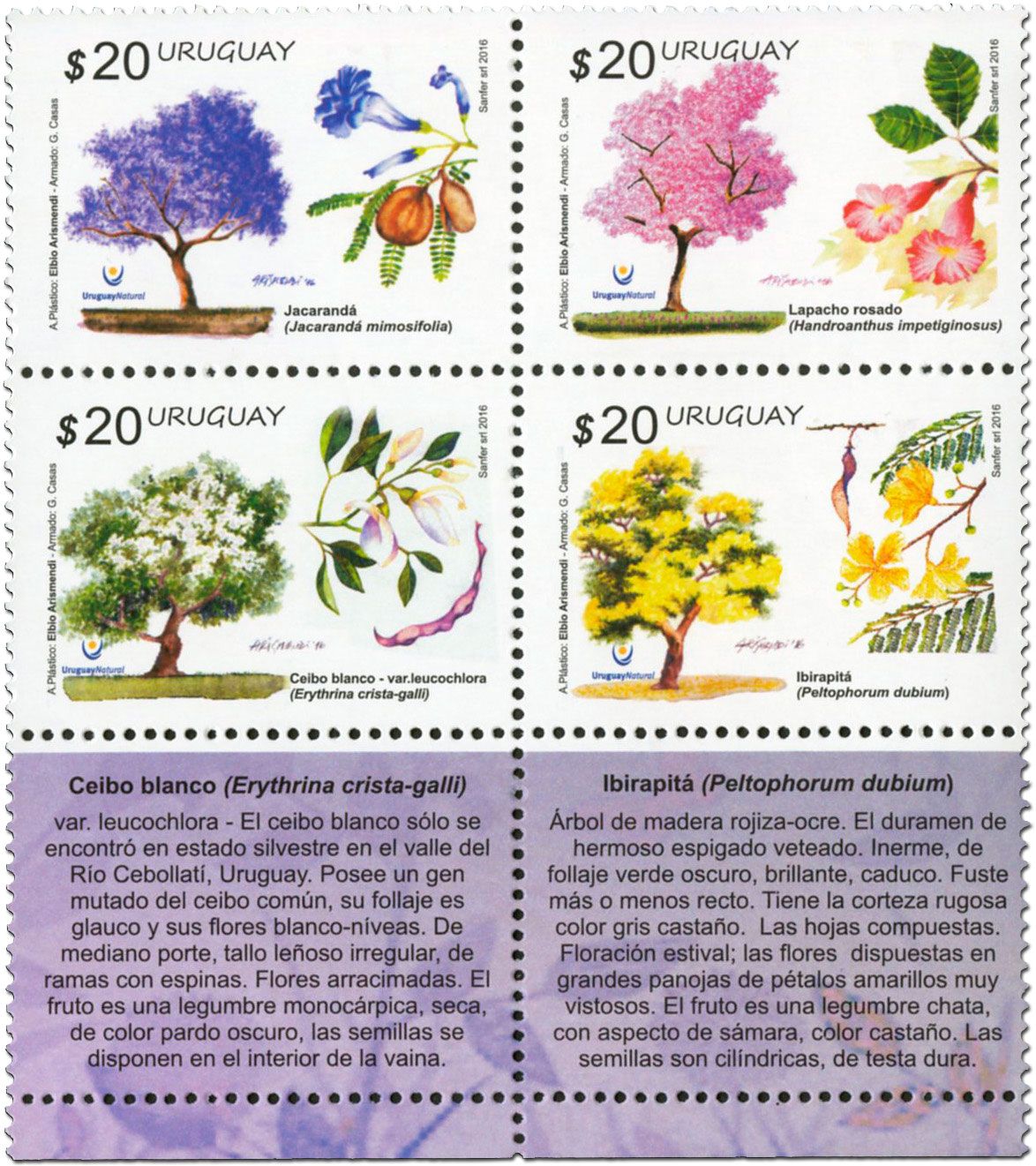 n° 2804 - Timbre URUGUAY Poste n° 2804 - Timbre URUGUAY Poste