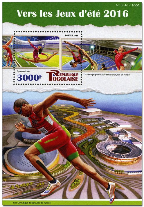 n° 1063 - Timbre TOGO Blocs et feuillets n° 1063 - Timbre TOGO Blocs et feuillets