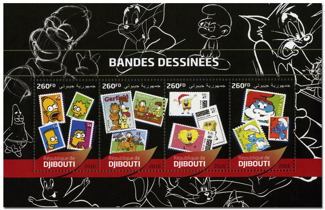 n° 1268 : Timbre DJIBOUTI Poste n° 1268 : Timbre DJIBOUTI Poste