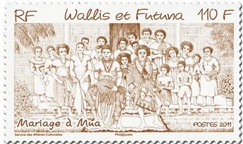 n.o 758/759 -  Sello Wallis y Futuna Correos