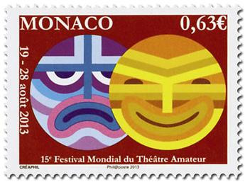 nr. 2880 -  Stamp Monaco Mailn° 2880 -  Timbre Monaco Posten° 2880 -  Selo Mónaco Correios