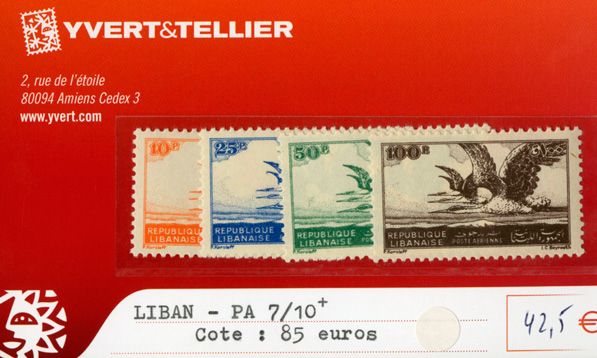 LIBAN PA - n°7/10+ LIBAN PA - n°7/10+
