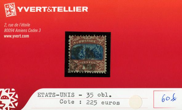 ETATS-UNIS - n°35 obl. ETATS-UNIS - n°35 obl.
