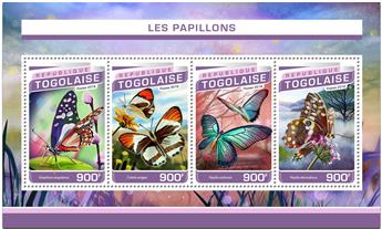 n° 5282 - Timbre TOGO  Poste