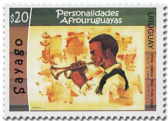 n° 2825 - Timbre URUGUAY Poste