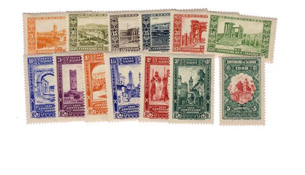 n°87/99* - Timbre ALGERIE Poste n°87/99* - Timbre ALGERIE Poste
