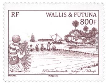 n° 854A - Timbre Wallis et Futuna Poste