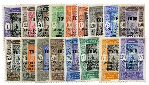 n°84/100* - Timbre TOGOPoste n°84/100* - Timbre TOGOPoste
