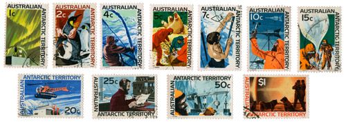 n°8/18 obl. - Timbre AUSTRALIE Poste