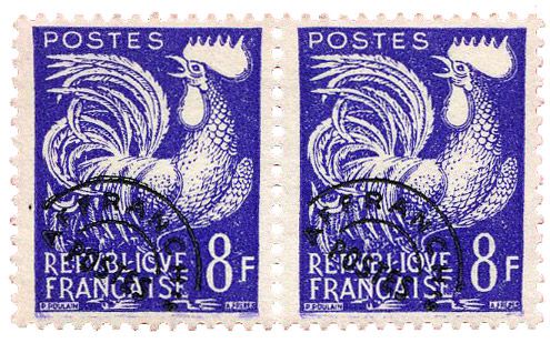 n°109** - Timbre FRANCE Préoblitérés n°109** - Timbre FRANCE Préoblitérés