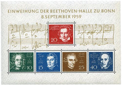n°1** - Timbre ALLEMAGNE FEDERALE Blocs et Feuillets n°1** - Timbre ALLEMAGNE FEDERALE Blocs et Feuillets