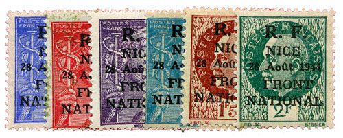 n°1/6* (MAYER) - Timbre FRANCE Libération (Nice) n°1/6* (MAYER) - Timbre FRANCE Libération (Nice)