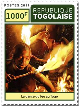 n° 5734 - Timbre TOGO  Poste