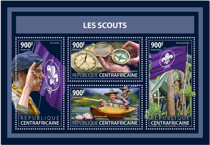 n° 5177/5180 - Timbre CENTRAFRICAINE Poste n° 5177/5180 - Timbre CENTRAFRICAINE Poste