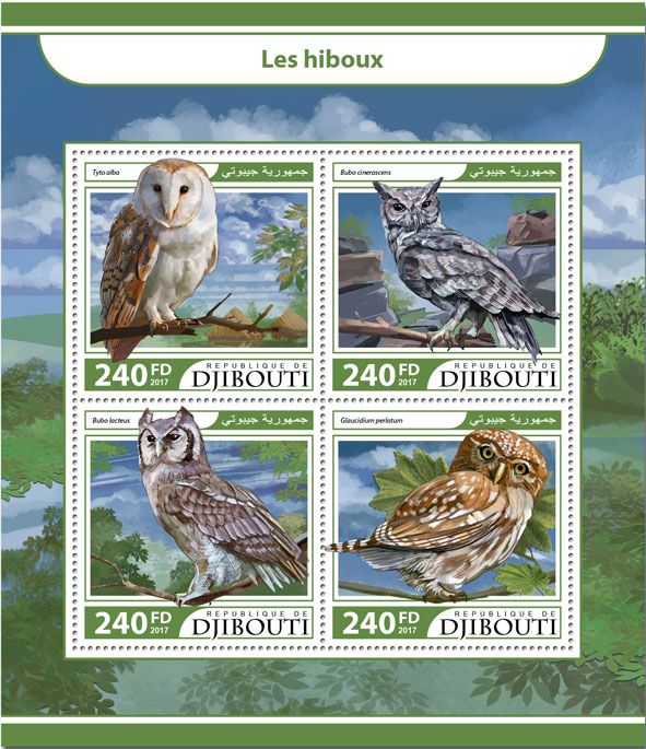 n° 1584/1587 - Timbre DJIBOUTI Poste n° 1584/1587 - Timbre DJIBOUTI Poste