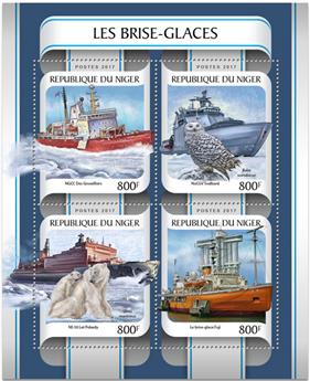 n° 3987/3990 - Timbre NIGER Poste