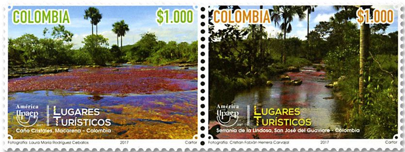 n° 1845/1846 - Timbre COLOMBIE Poste n° 1845/1846 - Timbre COLOMBIE Poste