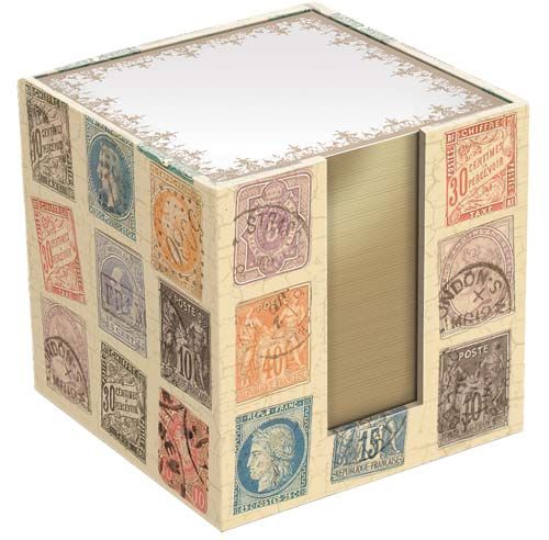 Bloc mémo cube Stamps Bloc mémo cube Stamps