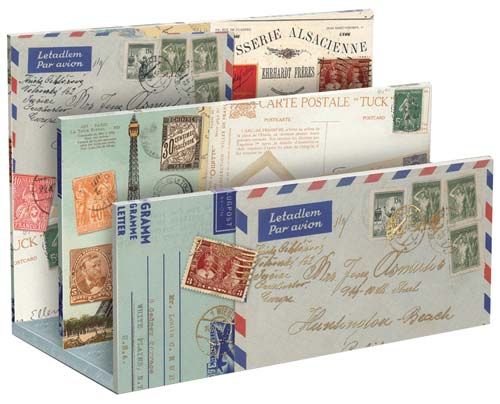 Porte-lettres Vintage Maps Collage Porte-lettres Vintage Maps Collage