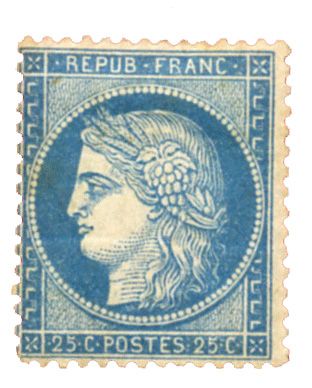 n°60A* - Timbre FRANCE Poste n°60A* - Timbre FRANCE Poste