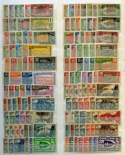 CAMEROUN : Petite collection 1916/1956 **/*/obl. CAMEROUN : Petite collection 1916/1956 **/*/obl.