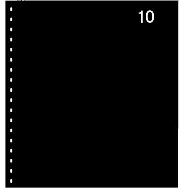 Feuille neutre Bristol noir - sans impression (x10) - LINDNER (Hors cat. /802do) Feuille neutre Bristol noir - sans impression (x10) - LINDNER (Hors cat. /802do)