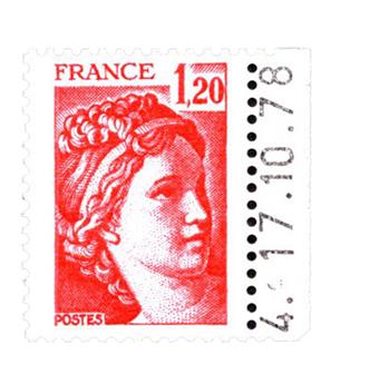 n.o 1974a -  Sello Francia Correos