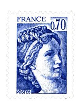 n° 2056b -  Selo França Correios